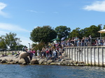 FZ031942 Crowd of people at Little Mermaid statue.jpg